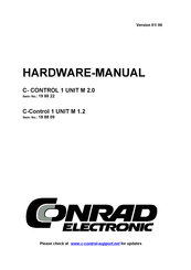 Conrad Electronic C- CONTROL 1 UNIT M 2.0 Hardware Manual