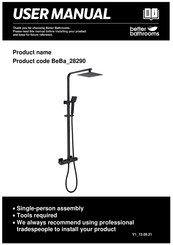Better Bathrooms BeBa 28290 User Manual