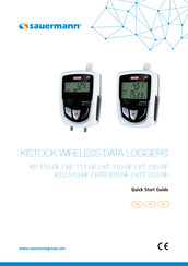sauermann KISTOCK KTR 310-RF Quick Start Manual