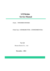 Hisense LTDN50XT880XWT3D1 Service Manual
