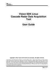 Texas Instruments Vision SDK Linux User Manual