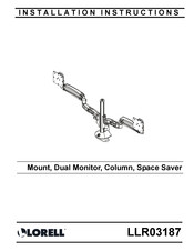 Lorell LLR03187 Installation Instructions Manual