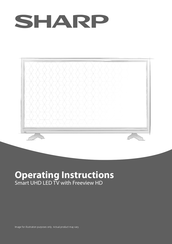 Sharp LC40UK7352K Operating Instructions Manual