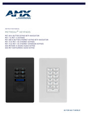 Harman AMX MET-7 Instruction Manual