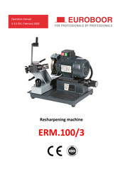 Euroboor ERM.100/3 Operator's Manual