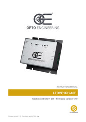 opto engineering LTDVE1CH-40F Instruction Manual