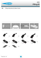 Prorack K853 Fitting Instructions For Basic Carrier