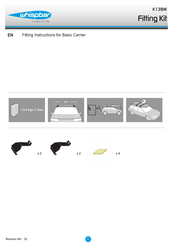 Whispbar K138W Fitting Instructions Manual