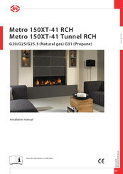 Dru Metro 150XT-41 RCH Installation Manual