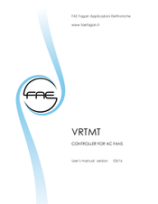 FAE VRTMT 8 Manual