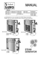 Sawo STP-45-3 Manual