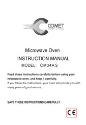 Comet CM34AS Instruction Manual