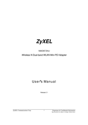 ZyXEL Communications NWD672NU User Manual