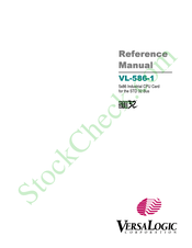 VersaLogic VL-586-1kn Reference Manual