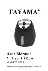 Tayama TDF-550 User Manual