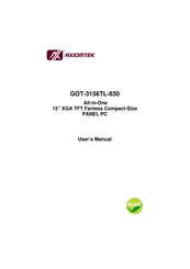 AXIOMTEK GOT-3156TL-830 User Manual