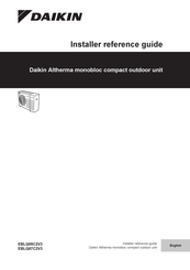 Daikin Altherma EBLQ07C2V3 Installer's Reference Manual