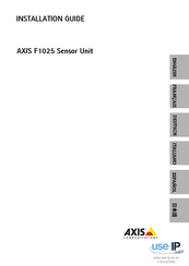 Axis F1025 Installation Manual