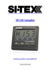 Si-tex SP110SD-2 Installation And Service