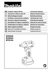 Makita BTD064 Instruction Manual
