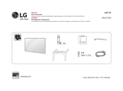 LG 49UJ7500.AWH Owner's Manual