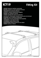 Whispbar K719W Installation Instructions Manual