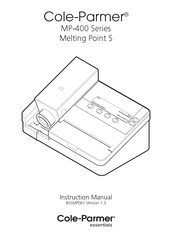 Cole Parmer MP-400D Instruction Manual