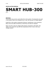 in-lite SMART HUB-300 Installation Manual