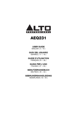Alto Professional AEQ231 User Manual