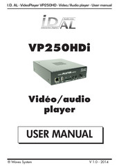 I.D. AL VP250HDi User Manual
