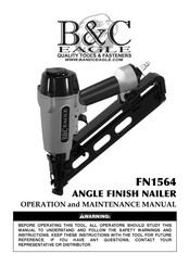 B&C Eagle FN1564 Operation And Maintenance Manual