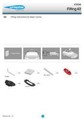Whispbar K350W Fitting Instructions Manual