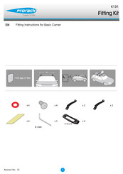 Prorack K131 Fitting Instructions Manual