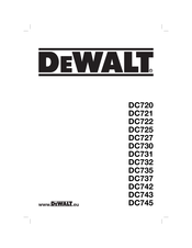 Dewalt DC730 Manuals | ManualsLib