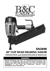 B&C Eagle SN2890 Operation And Maintenance Manual
