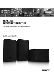 Tannoy TKT Series Quick Start Manual