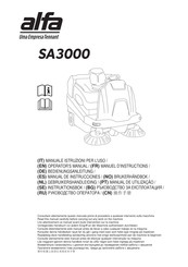 Alfa Network SA3000 Operator's Manual