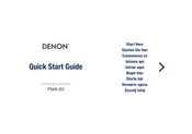 Denon PMA-60SP Quick Start Manual