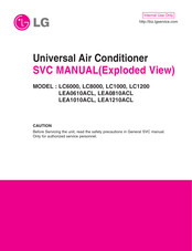 LG LEA1010ACL Svc Manual