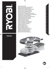 Ryobi RSS200-G Original Instructions Manual