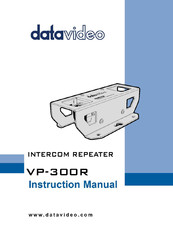 Datavideo VP-300R Instruction Manual