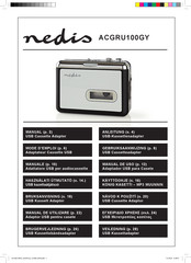 nedis ACGRU100GY Manual