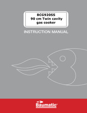 Baumatic BCG920SS Instruction Manual