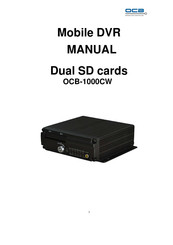 OCB 1000CW Manual