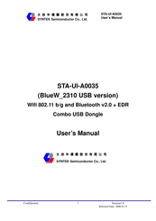 SYNTEK BLUEW-2310 miniCard User Manual