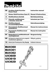 Dolmar BUX361Z Instruction Manual