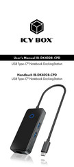 KeySonic Icy Box IB-DK4028-CPD User Manual