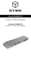 KeySonic Icy Box IB-DK4037a-2C Manual