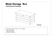 Falcon PB-BA2 Instructions For Assembly