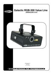 SHOWTEC Galactic RGB300 Product Manual